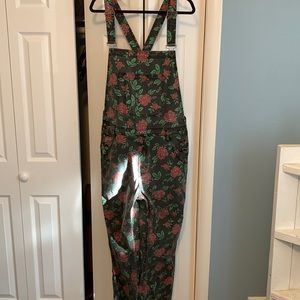 BDG Urban Outfitters Rose Overalls, Size 34